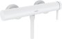 Hansgrohe Finoris Single Lever Shower Mixer for Exposed Installation - Matt White