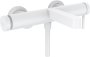 Hansgrohe Finoris Single Lever Bath Mixer for Exposed Installation - Matt White