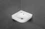 Villeroy & Boch O.Novo 400 x 320 x 145mm Corner Basin with Overflow - White Alpin