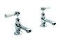 BC Designs Victrion Lever Basin Pillar Taps - Stock Clearance