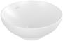 Villeroy & Boch Loop & Friends 380mm Round Countertop Basin with Overflow - Stone White