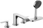 Hansgrohe Vivenis 4-Hole Rim Mounted Bath Mixer with Sbox - Chrome