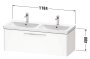 Duravit D-Code 1184mm x 460mm 1 Drawer Wall Hung Vanity Unit - Pale Green