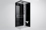 Novellini Glax 2 2.0 A Hammam 80 x 80cm Multifunction Shower Cubicle with 2 Sliding Doors & 2 Fixed In Line Panels (Corner Entry)