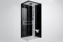 Novellini Glax 2 2.0 A Hydro 80 x 80cm Multifunction Shower Cubicle with 2 Sliding Doors & 2 Fixed In Line Panels (Corner Entry)