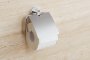 Villeroy & Boch Elements Tender Toilet Roll Holder with Cover - Chrome