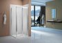 Merlyn Vivid 800mm Bi-Fold Shower Door - Chrome