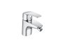 Roca Monodin-N Bidet Mixer with Pop-Up Waste - Chrome