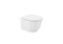 Roca Tura Wall Hung Rimless Toilet - Supraglaze