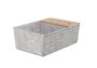 Roca Tura Large Felt Box with Cork Cover