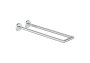 Roca Hotels Round 400mm Double Towel Rail - Chrome