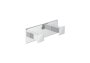 Roca Hotels Square Double Robe Hook - Chrome