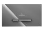 Villeroy & Boch ViConnect 300G Dual Flush Plate - Gloss Grey