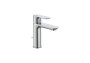 Roca Cala Single Lever Basin Mixer with Pop-Up Waste (Cold Start) - Chrome