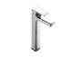 Roca Escuadra High Neck Smooth Body Basin Mixer - Chrome