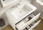 Roca Romea 800mm 2 Drawer Vanity Unit & Basin - White Satin