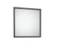 Roca Romea 800mm Mirror with Wooden Frame - Anthracite Satin