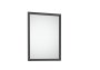 Roca Romea 600mm Mirror with Wooden Frame - Anthracite Satin