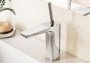 Roca Pals Single Lever Basin Mixer with Pop-Up Waste - Chrome