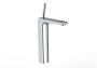 Roca Pals Tall Single Lever Basin Mixer with Smooth Body & Click-Clack Waste- Chrome