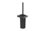 Roca Tempo Wall-Mounted Toilet Brush - Brushed Titanium Black