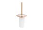 Roca Tempo Wall-Mounted Toilet Brush - Rose Gold