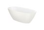 Roca Ariane 1650mm Stonex Oval Bath with Click-Clack Waste - Beige