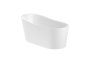 Roca Maui 1500mm Freestanding Bath with Click-Clack Waste - White