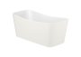 Roca Maui 1550mm Rectangular Freestanding Bath with Click-Clack Waste - Beige