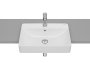 Roca Inspira 550mm Semi Recessed Basin - White