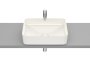 Roca Inspira 500mm Square Countertop Basin - Beige