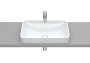 Roca Inspira 550mm Square Inset Basin - Pearl