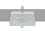 Roca Inspira 550mm Semi Recessed Basin - Pearl