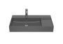 Roca Inspira 800mm Fineceramic Basin - Onyx