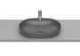 Roca Inspira 550mm Round Inset Basin - Onyx