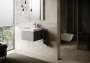 TOTO CS 500mm Square Basin with 1 Tap Hole & Overflow