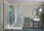 Kinewall Blue Grey Marble 1000mm x 2500mm Panel