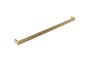 Abacus Pure Single Towel Bar - Brushed Brass