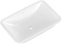 Villeroy & Boch Loop & Friends 615mm Rectangular Under Countertop Basin without Overflow - White Alpin