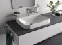 TOTO LF 600mm Inset Basin with 1 Tap Hole & Overflow