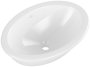 Villeroy & Boch Loop & Friends 485mm Oval Under Countertop Basin with Overflow - White Alpin