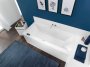 Villeroy & Boch Squaro Edge 12 1900 x 900mm Double Ended Bath - White Alpin