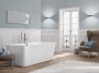 Villeroy & Boch Squaro Edge 12 1800 x 800mm Freestanding Bath - White Alpin