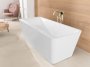 Villeroy & Boch Squaro Edge 12 1800 x 800mm Freestanding Bath - White Alpin