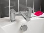 Francis Pegler Manta Two Hole Bath Shower Mixer Tap - Chrome