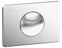 Villeroy & Boch ViConnect 100S Dual Flush Plate - Brushed Chrome