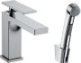 Hansgrohe Tecturis E Single Lever Basin Mixer 110 with Bidette Hand Shower & Shower Hose 160cm