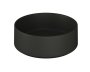 The White Space Lunar 360mm Countertop Basin - Matt Black