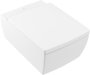 Villeroy & Boch Memento 2.0 Square Wall-Hung Toilet - White Alpin