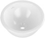 Villeroy & Boch Loop & Friends 330mm Round Under Countertop Basin without Overflow - White Alpin